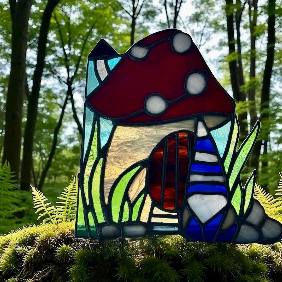 Gnome Sun Catchers Staind Glass